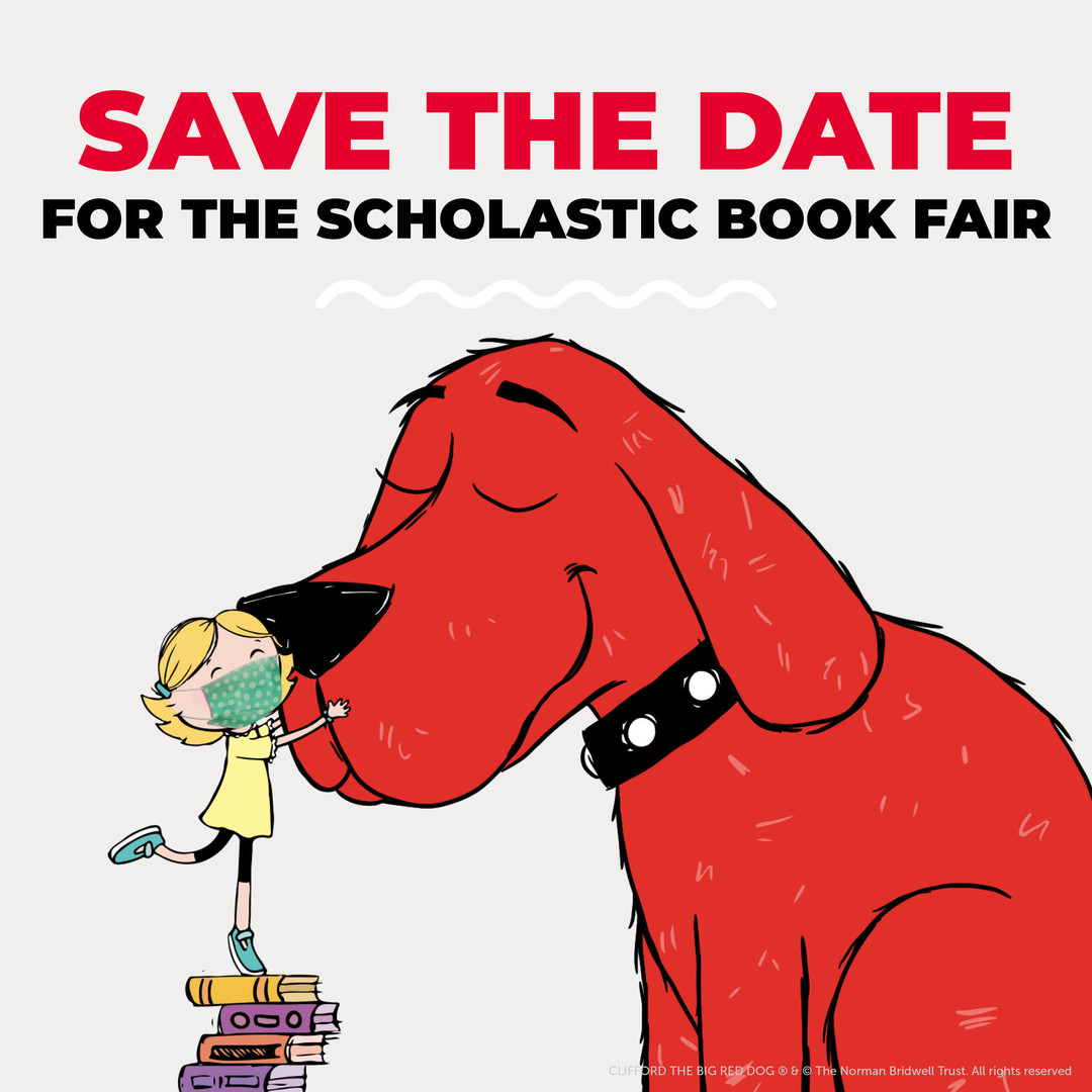 Save the Date with Clifford the Big Red Dog 